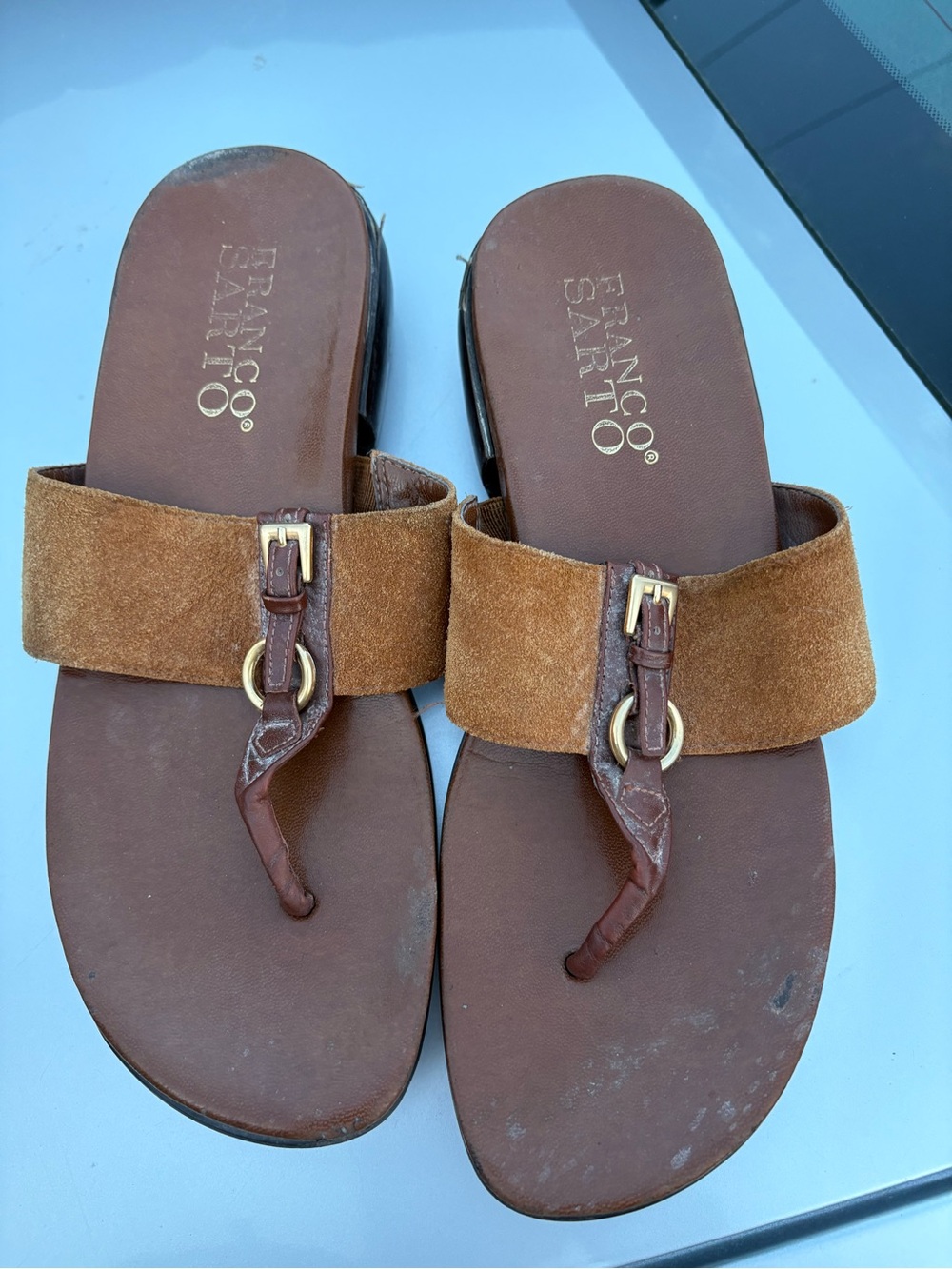 Franco Sarto Brown Sandals
